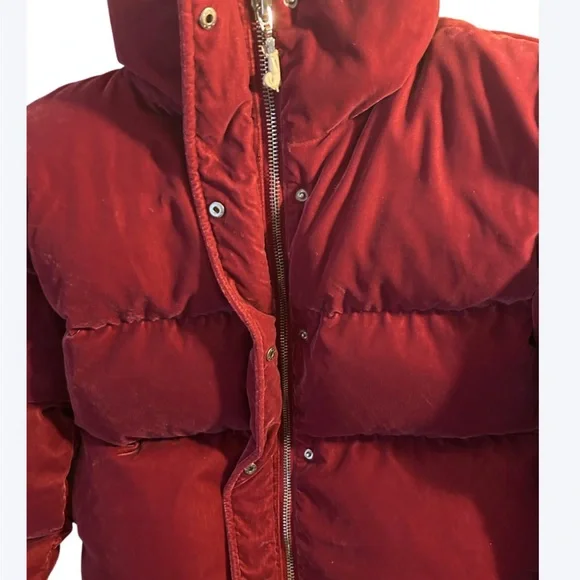 Valentine’s Day Pink Velvet Juicy Couture Down Puffer Jacket XS NWT - Picture 8 of 11
